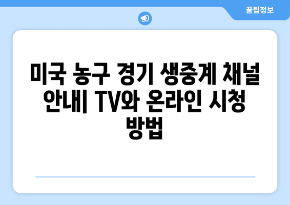 2024 파리 올림픽 미국 농구 8강 토너먼트 생중계 시청 안내 | 실시간 스케줄, 채널 정보, 경기 하이라이트