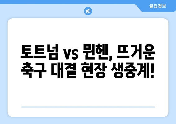 2024 쿠팡플레이시리즈 토트넘 vs 뮌헨 중계| 일정, 채널, 뉴진스 공연까지! | 축구, 스포츠, K팝