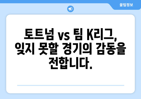 손흥민 직관 후기| 토트넘 vs 팀 K리그 2024 쿠팡 플레이 시리즈 생생 후기 | 손흥민, 토트넘, 팀 K리그, 쿠팡 플레이 시리즈, 직관