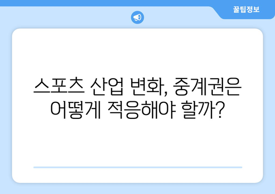 MLB 방송 중계권, 지역적 균형과 경쟁력 유지|  미래를 위한 최적의 방향은? | 스포츠 산업, 방송 시장, 지역 경제, 팬 참여